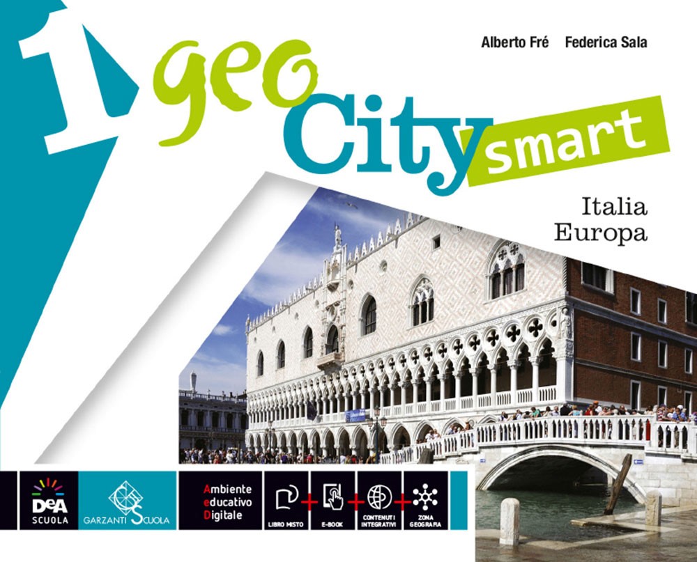 9788869644405 Geocity smart Italia Europa Garzanti Scuola