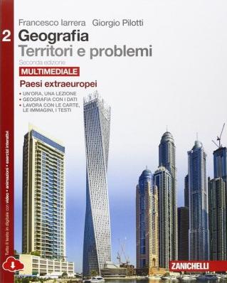 9788808136619 Geografia territori e problemi 2 – paesi extraeuropei zanichelli