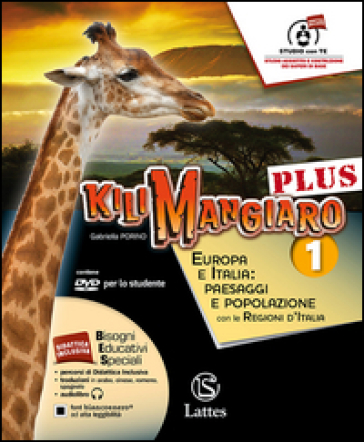 9788869170409 Kilimangiaro plus vol.1 – Europa e Italia. Paesaggi e popolazione Lattes
