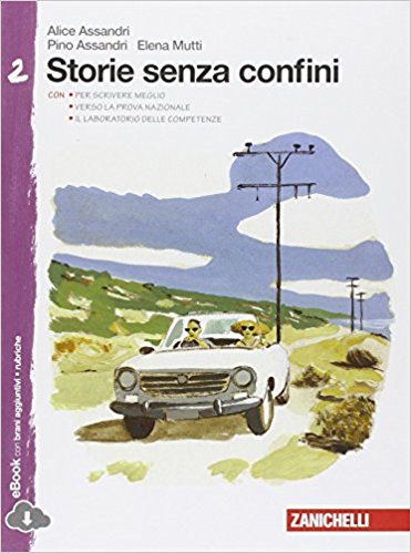 9788808400840 Storie senza confini vol. 2 – Antologia Italiano Zanichelli