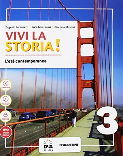 9788851128135 Vivi la Storia 3. L’età contemporanea De Agostini