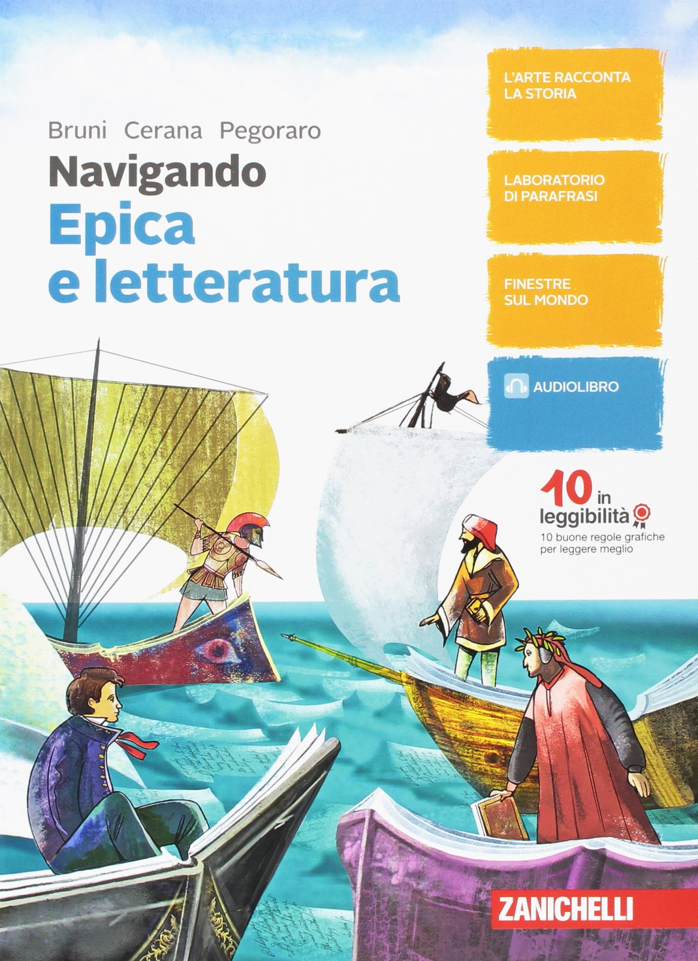 9788808621160 NAVIGANDO 1. Epica, letteratura Zanichelli