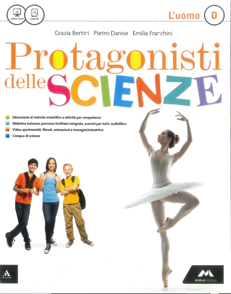 9788883328640 Protagonisti delle Scienze D – L’uomo Mursia scuola