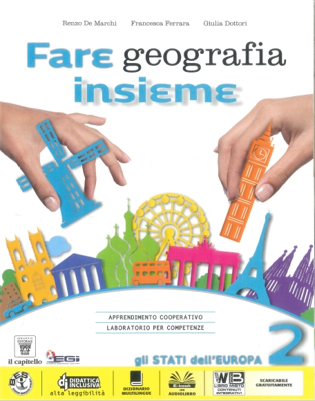 9788842652359 Fare Geografia insieme vol. 2 – Gli Stati d’Europa Il Capitello