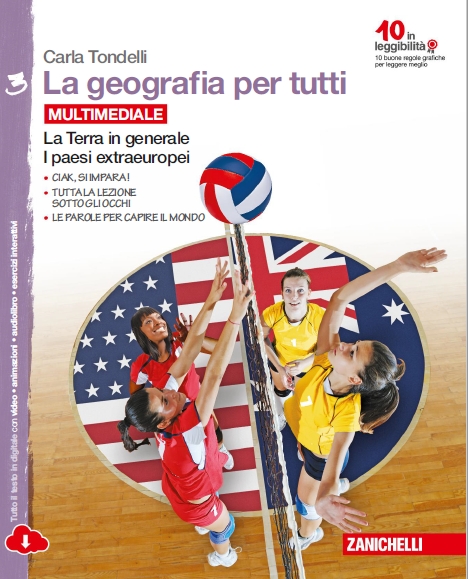 9788808536402 Geografia per tutti vol.3 – Modulo F – I paesi extraeuropei Zanichelli