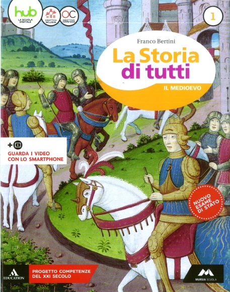 9788883328770 Storia di tutti 1 – Il Medioevo Mursia scuola