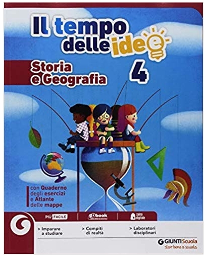 9788809864634 Il tempo delle idee 4 Storia e Geografia Giunti scuola