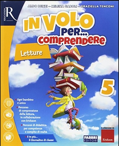 9788891527059 In volo per comprendere 5 – Letture Fabbri Scuola