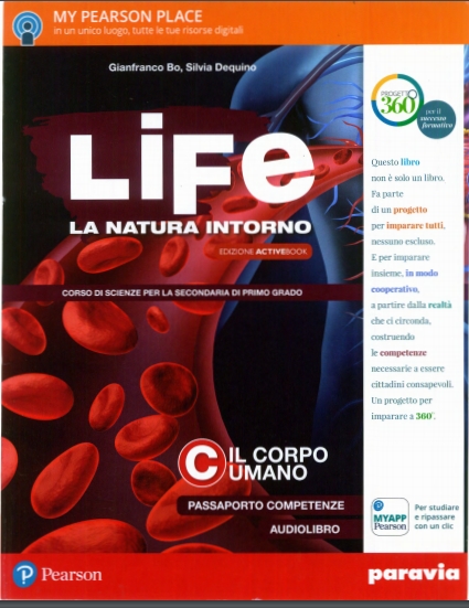 9788839528247 LIFE La Natura intorno – C – Il corpo umano Paravia