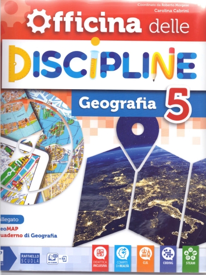 9788847232693 Officina delle discipline 5 – Geografia Raffaello Scuola