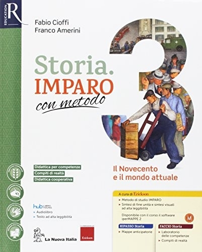 9788822189820 Storia. Imparo con metodo vol. 3 La Nuova Italia