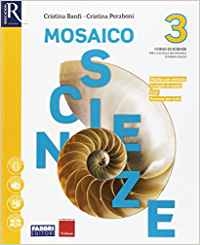 9788891527448 Mosaico scienze vol.3 Fabbri Scuola