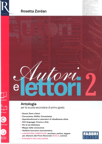 9788891506504 Autori e lettori vol.2 Fabbri Scuola