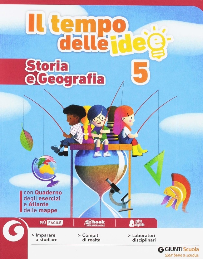 9788809864665 Il tempo delle idee 5 Storia e Geografia Giunti Scuola