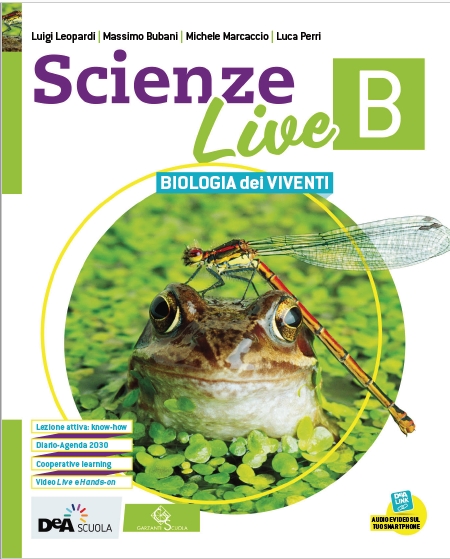 9788869646072 Scienze Live B Biologia dei viventi Garzanti Scuola