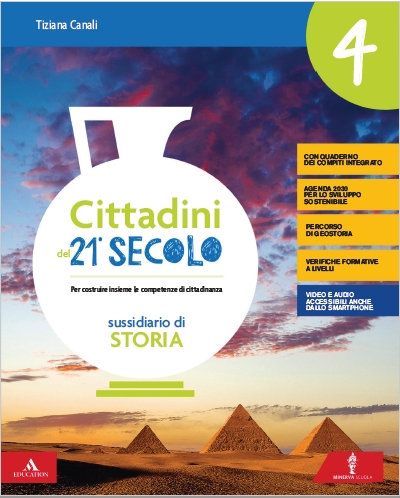 9788824771818 Cittadini del 21.o secolo – Suss. Storia 4 Minerva Italica