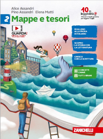 9788808212504 MAPPE E TESORI – VOLUME 2 ZANICHELLI