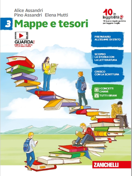 9788808604057 MAPPE E TESORI – VOLUME 3 ZANICHELLI