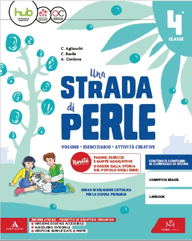 9788851909857 UNA STRADA DI PERLE PLUS 2°CICLO 4 PIEMME SCUOLA