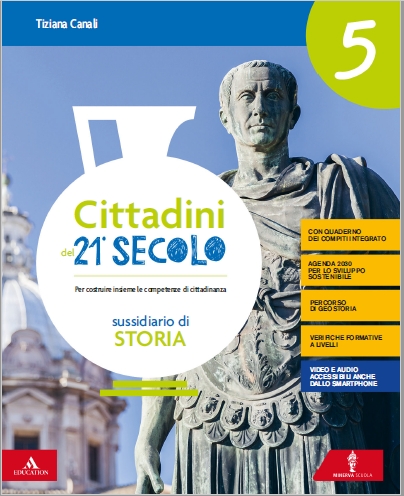 9788829858187 Cittadini del 21.o secolo – Suss. Storia 5 Minerva Italica