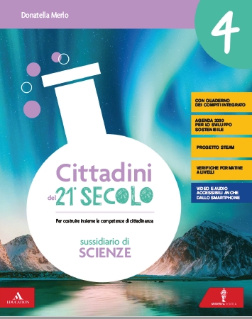 9788824771818 Cittadini del 21.o secolo – Suss. Scienze 4 Minerva Italica