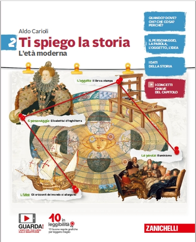 9788808525246 TI SPIEGO LA STORIA – VOLUME 2 – L’ETA’ MODERNA ZANICHELLI