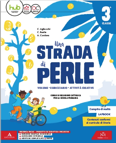 9788851909499 UNA STRADA DI PERLE  – 1°CICLO – vol.3 PIEMME SCUOLA