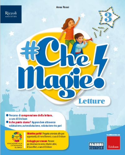 9788891541475 Che Magie 3 Letture FABBRI SCUOLA