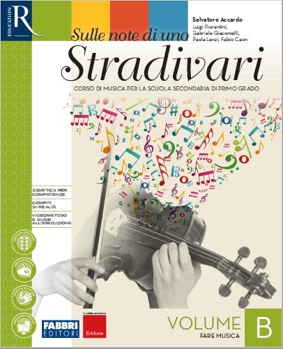 9788891529077 SULLE NOTE DI UNO STRADIVARI – VOL. B FABBRI SCUOLA