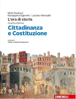 9788808853769 Ora di Storia 1 – Cittadinanza e Costituzione – edizione 4 Zanichelli