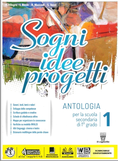 9788842652311 Sogni, Idee, Progetti – Antologia 1 Il Capitello