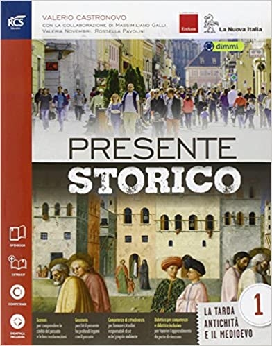 9788822184634 Presente Storico vol.1 La Nuova Italia Rizzoli education