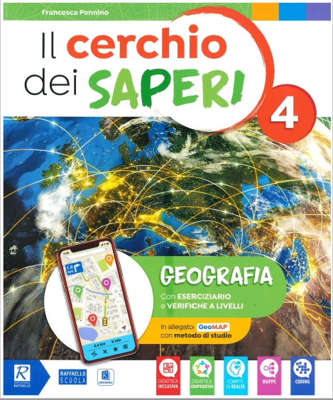 9788847234574 Il cerchio dei saperi 4 – Geografia Raffaello