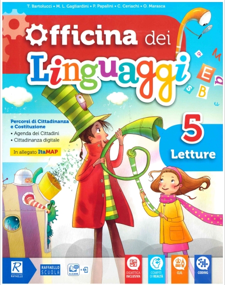 9788847232853 L’officina dei linguaggi 5 – Letture Raffaello