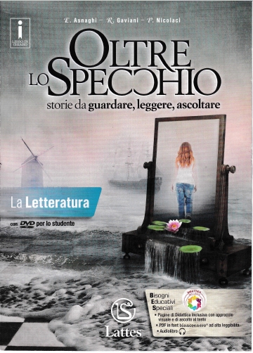 9788869171802 OLTRE LO SPECCHIO 2 -LA  LETTERATURA LATTES