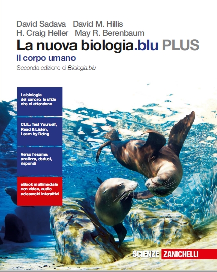 9788808537744 La nuovo biologia .blu Plus – Il corpo umano Zanichelli
