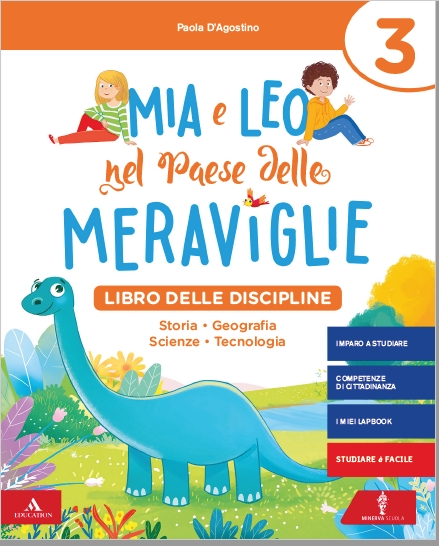 9788829855490 Mia e Leo nel Paese delle Meraviglie – volume 3 – DISCIPLINE Minerva Italica