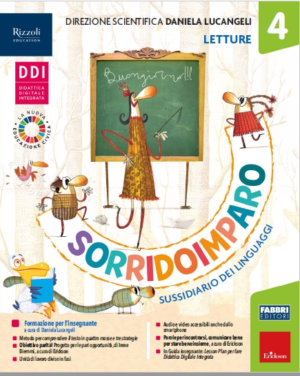 9788891563316 SORRIDOIMPARO SUSSIDIARIO DEI LINGUAGGI/ CLASSE 4 – LETTURE FABBRI SCUOLA