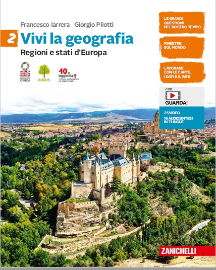 9788808128546 VIVI LA GEOGRAFIA 2 ZANICHELLI