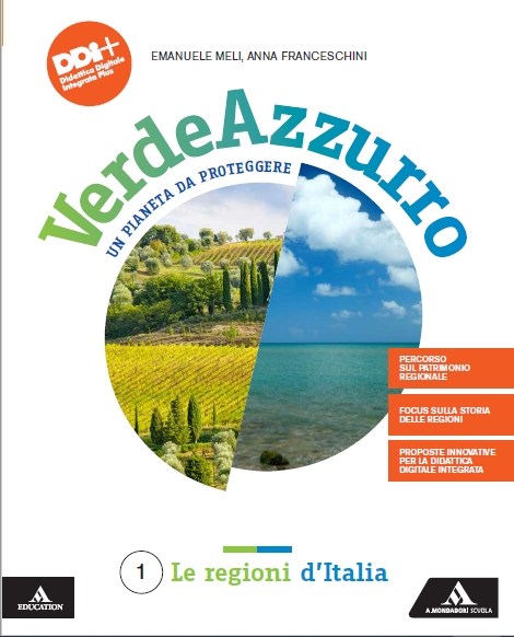 9788824794305 VERDEAZZURRO – VOLUME 1 -Le Regioni d’Italia A. MONDADORI SCUOLA