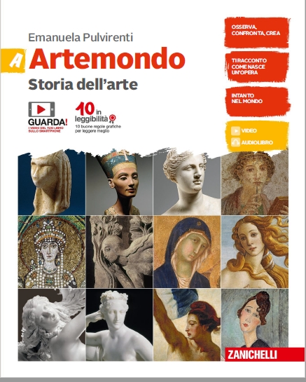 9788808323705 ARTEMONDO  – VOLUME A  STORIA DELL’ARTE ZANICHELLI EDITORE