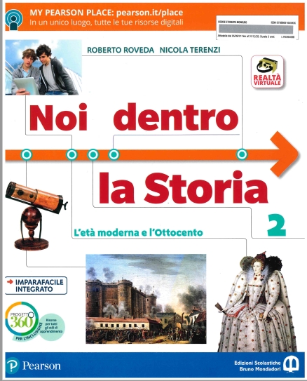 9788869105593 NOI DENTRO LA STORIA 2 VOLUME 2 B.MONDADORI