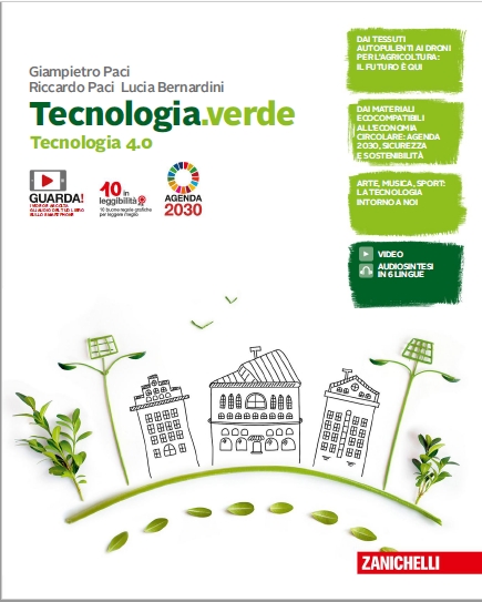 9788808930347 TECNOLOGIA.VERDE 2EDIZIONE ZANICHELLI EDITORE