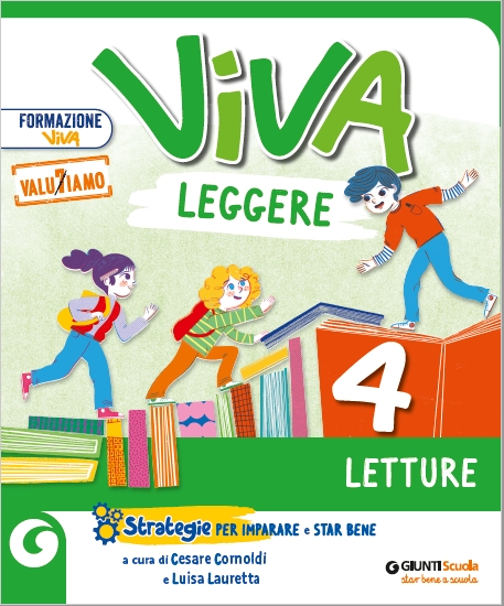 9788809964563 VIVA LEGGERE CL. 4  LETTURE GIUNTI SCUOLA