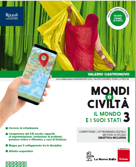 9788822193032 MONDI E CIVILTA’ – VOL. 3 LA NUOVA ITALIA EDITRICE