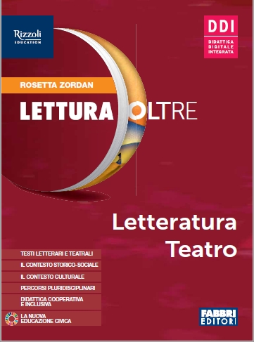 9788891556455 LETTURA OLTRE / VOLUME 2, LETTERATURA TEATRO FABBRI SCUOLA