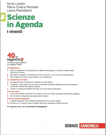 9788808473523 SCIENZE IN AGENDA – B – I VIVENTI ZANICHELLI EDITORE