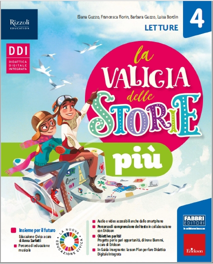 9788891561961 LA VALIGIA DELLE STORIE PIU’ 4 – Letture FABBRI SCUOLA