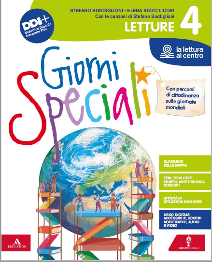 9788829862429 GIORNI SPECIALI / VOLUME CLASSE 4 – LETTURE MINERVA ITALICA