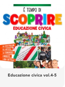 9788833712581 SCOPRIRE EDUCAZIONE CIVICA classi 4-5 GIUNTI SCUOLA